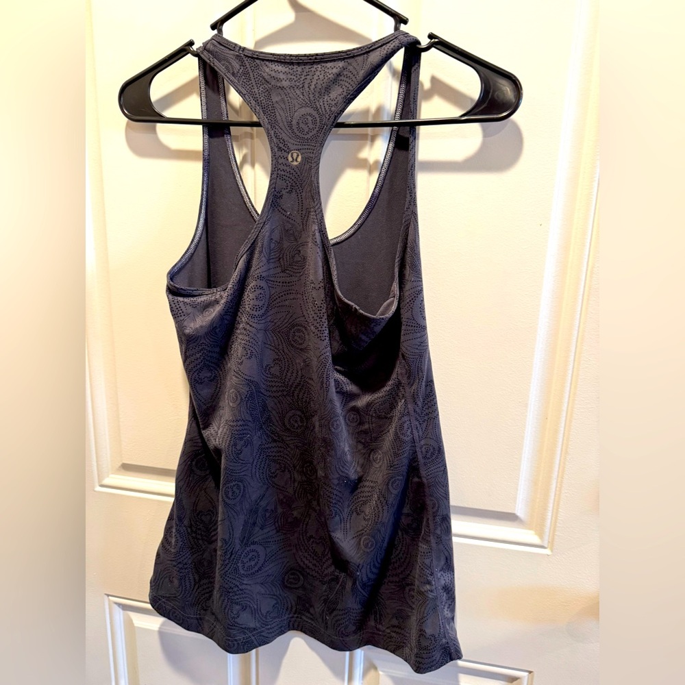 Lululemon Racerback tank size 8, women’s, gray